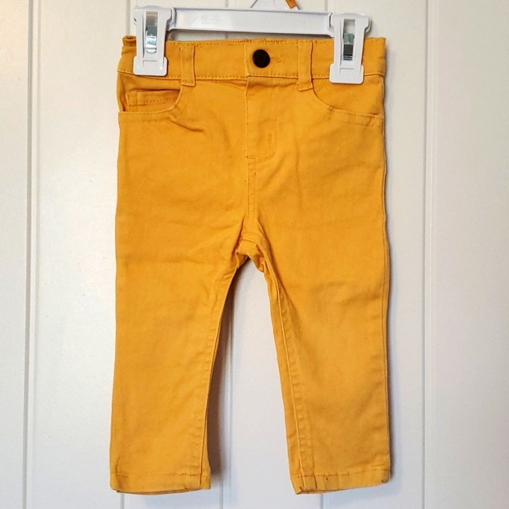 12M Golden Yellow Jeans